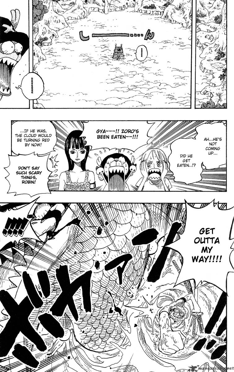 One Piece Manga Chapter 245 page 11 - Adventure on God's Island