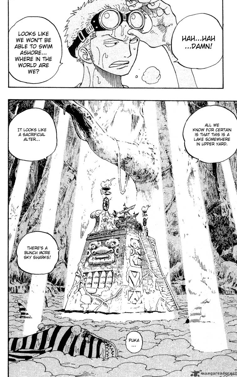 One Piece Manga Chapter 245 page 12 - Adventure on God's Island