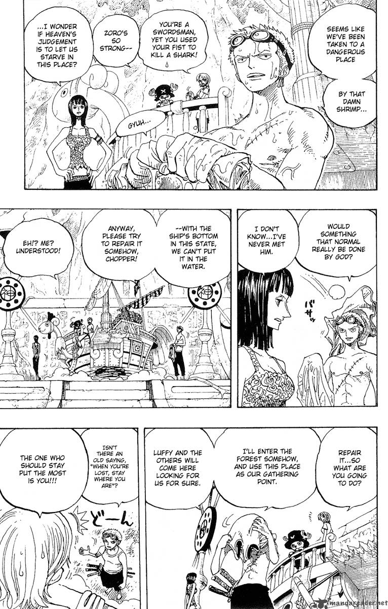 One Piece Manga Chapter 245 page 13 - Adventure on God's Island