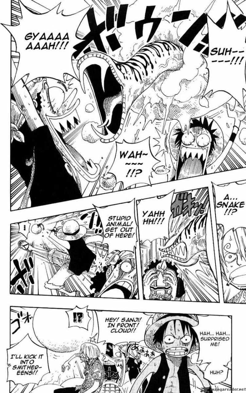 One Piece Manga Chapter 246 page 10 - Satori, Priest of the Wandering Forest