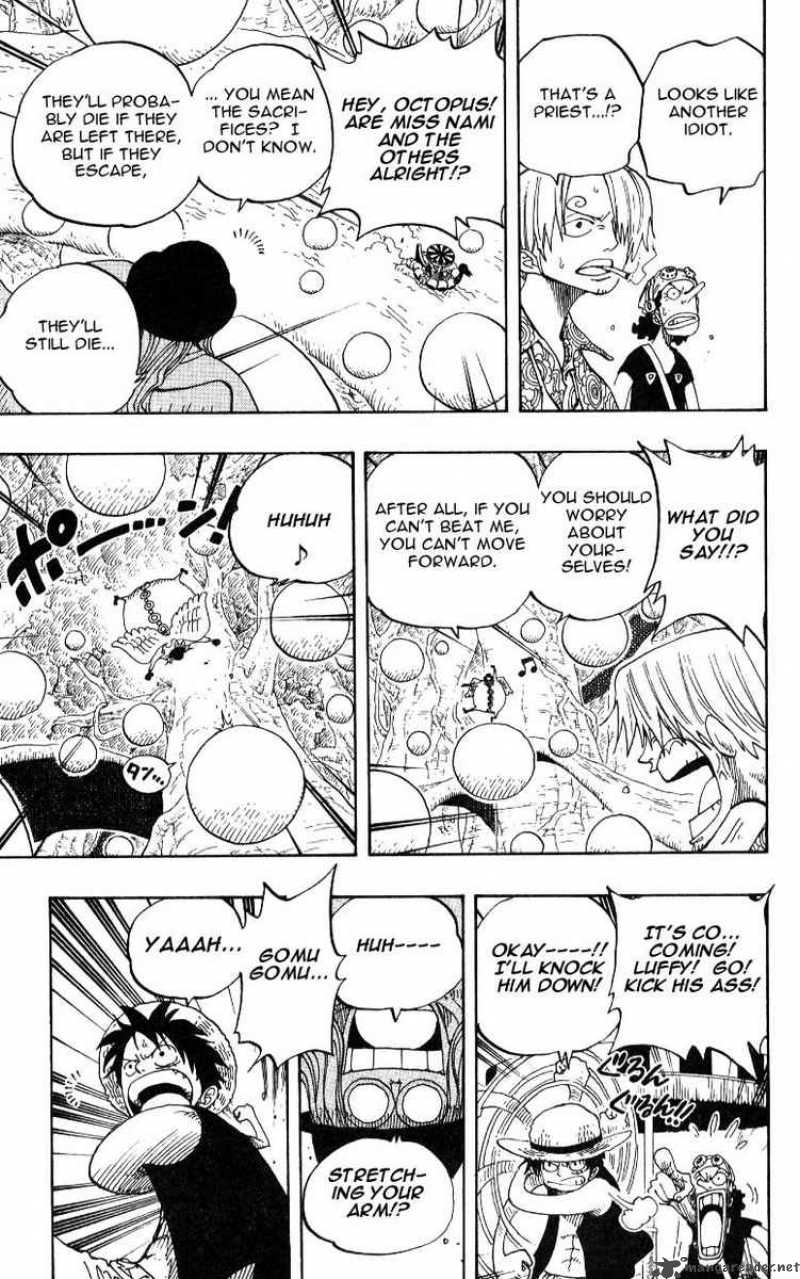 One Piece Manga Chapter 246 page 13 - Satori, Priest of the Wandering Forest