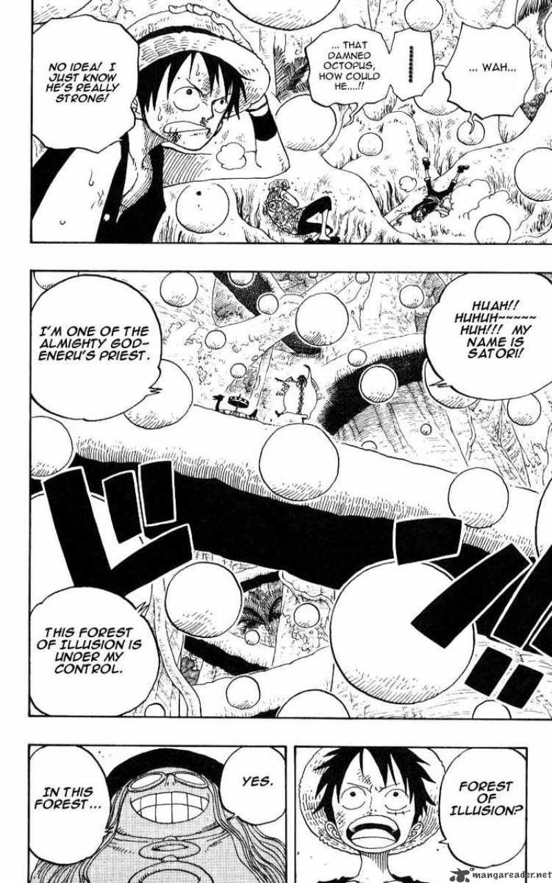 One Piece Manga Chapter 246 page 18 - Satori, Priest of the Wandering Forest