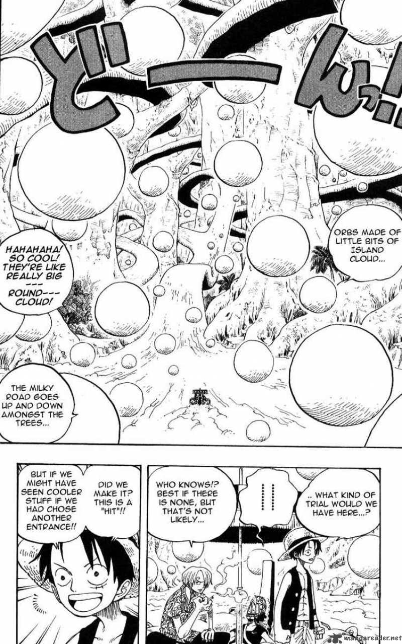 One Piece Manga Chapter 246 page 8 - Satori, Priest of the Wandering Forest
