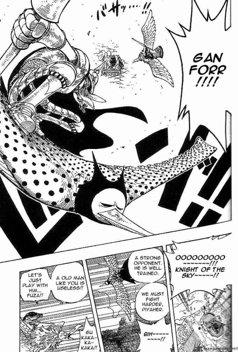 One Piece Manga Chapter 248 page 17 - Former God vs Priest