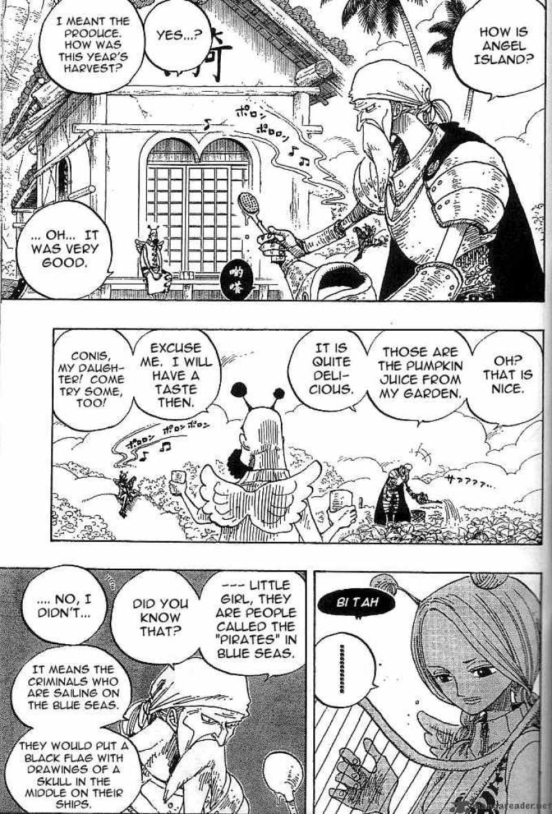 One Piece Manga Chapter 248 page 3 - Former God vs Priest