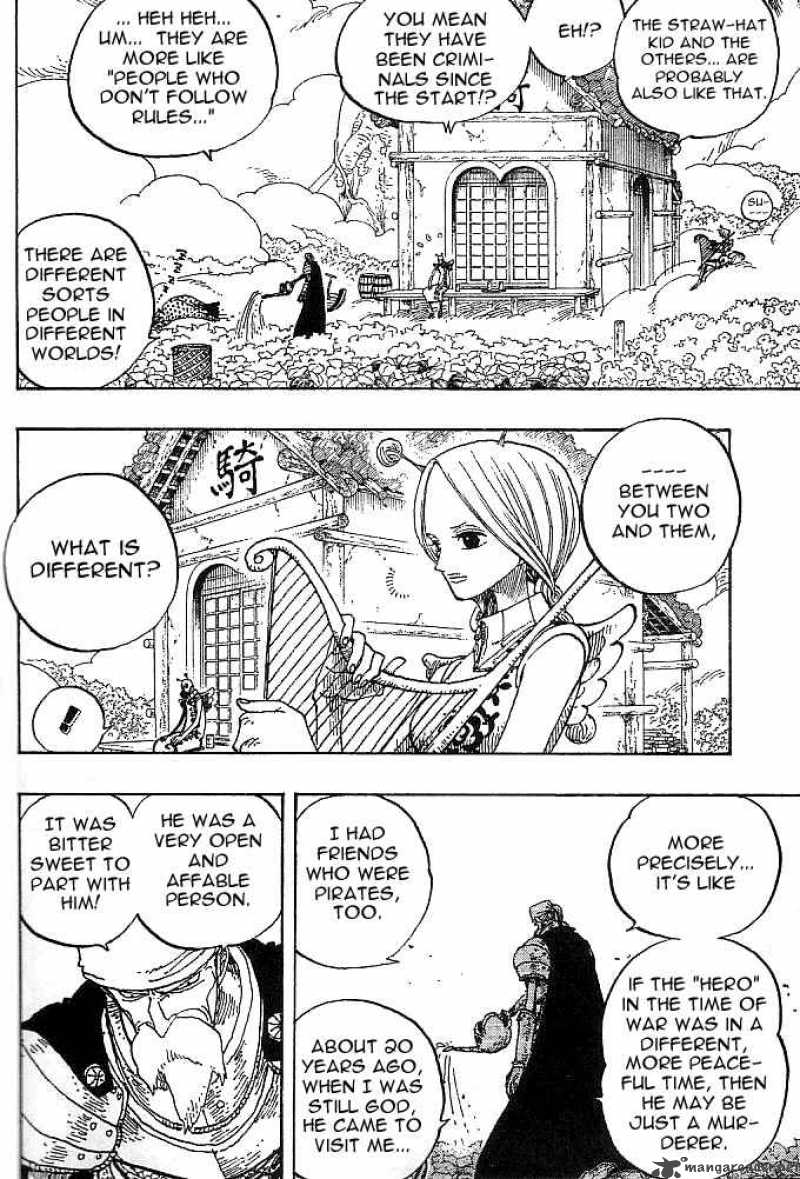 One Piece Manga Chapter 248 page 4 - Former God vs Priest