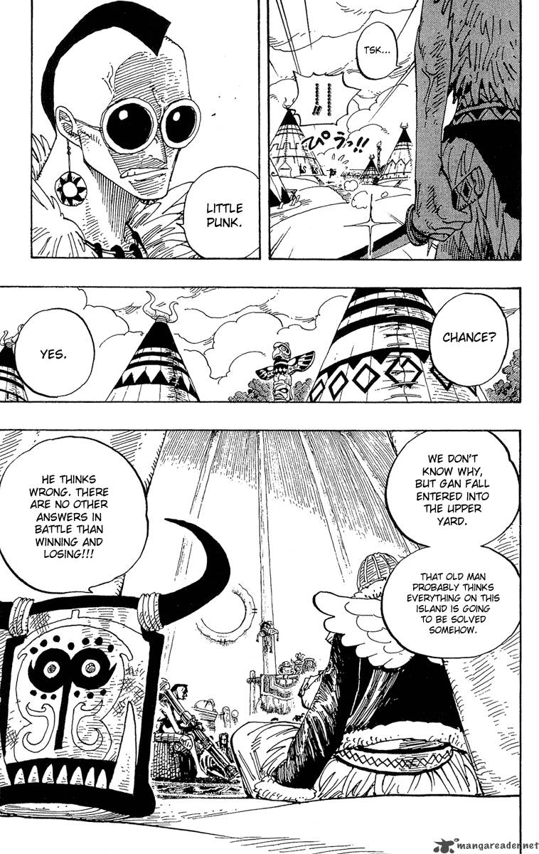 One Piece Manga Chapter 249 page 7 - The Village Hidden in the Cloud