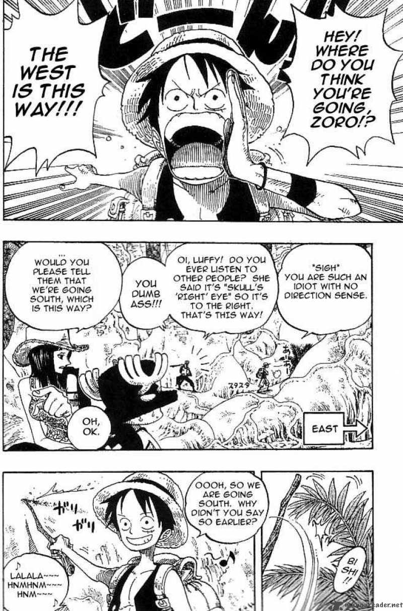 One Piece Manga Chapter 255 page 2 - The Anaconda and the Search Team