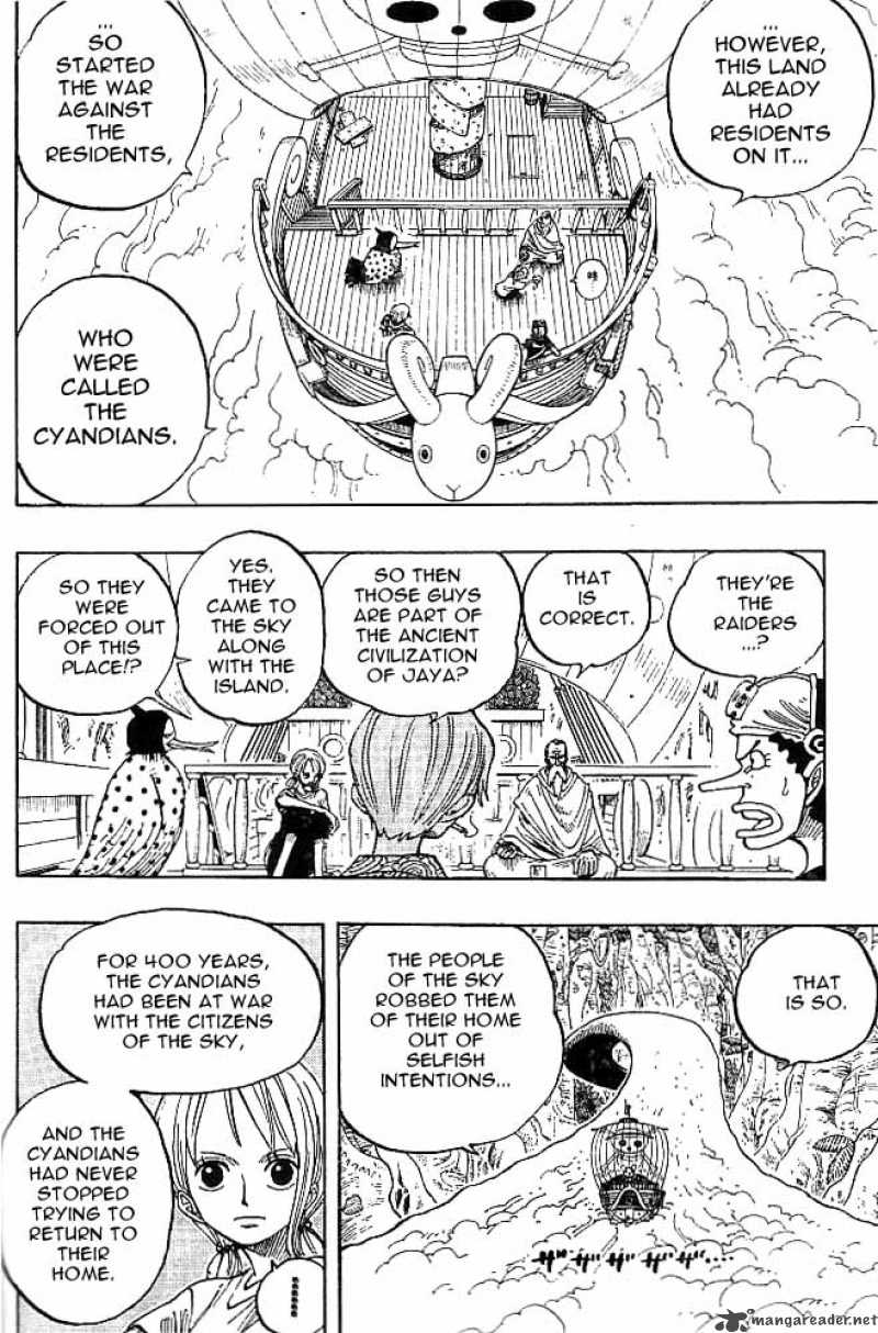 One Piece Manga Chapter 255 page 8 - The Anaconda and the Search Team