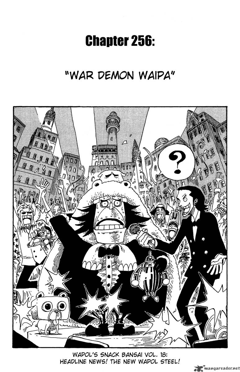 One Piece Manga Chapter 256 page 11 - Wyper the Berserker