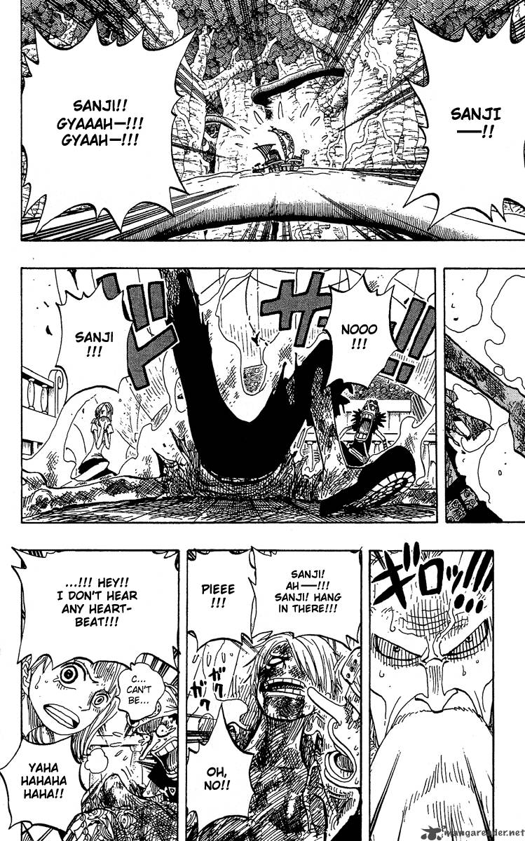 One Piece Manga Chapter 259 page 17 - Pirate Zoro vs. Warrior Braham