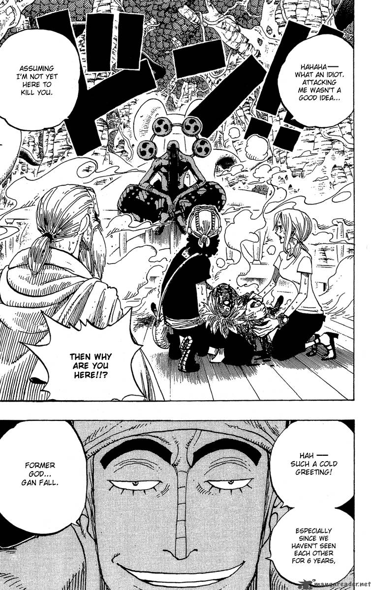 One Piece Manga Chapter 259 page 18 - Pirate Zoro vs. Warrior Braham