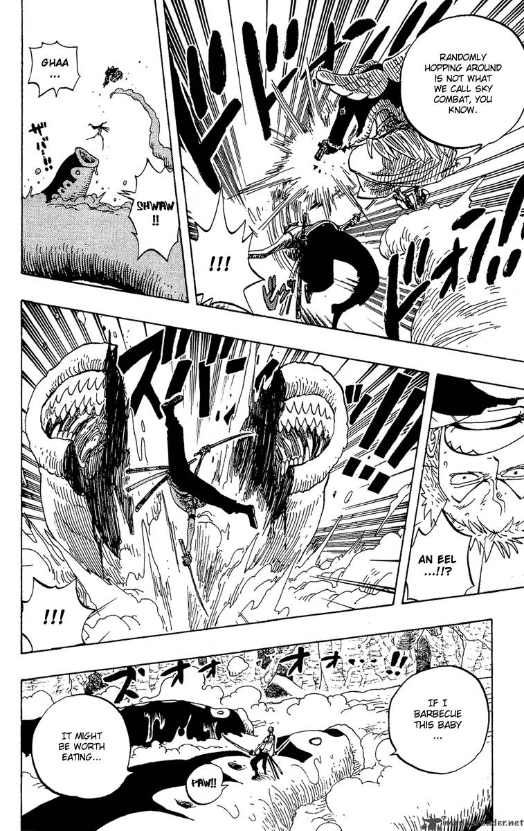 One Piece Manga Chapter 259 page 8 - Pirate Zoro vs. Warrior Braham