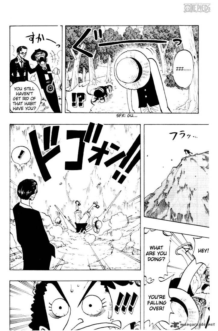 One Piece Manga Chapter 26 page 12 - Captain Kuro's Plan