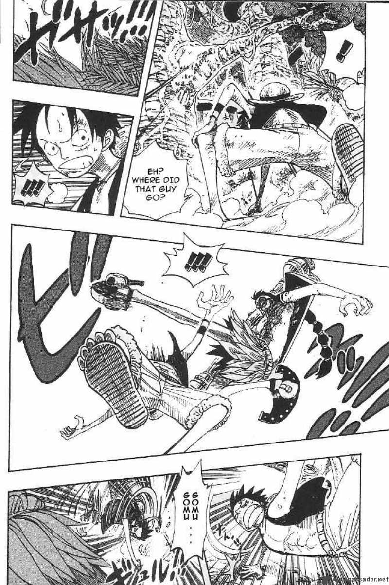 One Piece Manga Chapter 260 page 11 - Pirate Luffy vs. Berserker Wyper