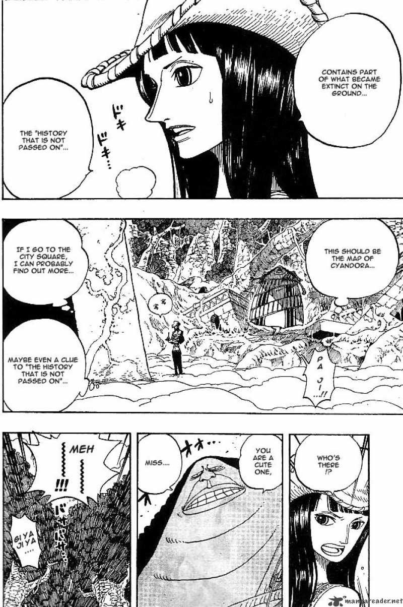 One Piece Manga Chapter 261 page 14 - Warrior Genbo vs. Divine Soldiers Commander Yama