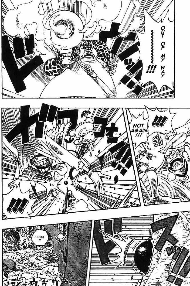 One Piece Manga Chapter 261 page 6 - Warrior Genbo vs. Divine Soldiers Commander Yama