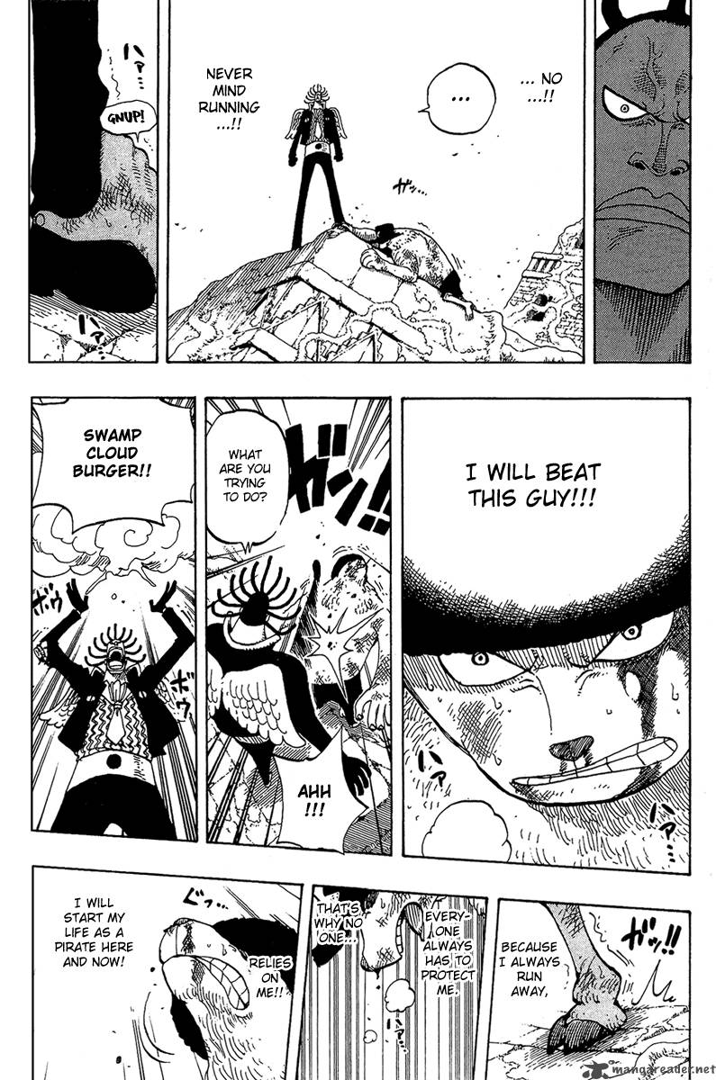 One Piece Manga Chapter 262 page 15 - Pirate Chopper vs. Priest Gedatsu