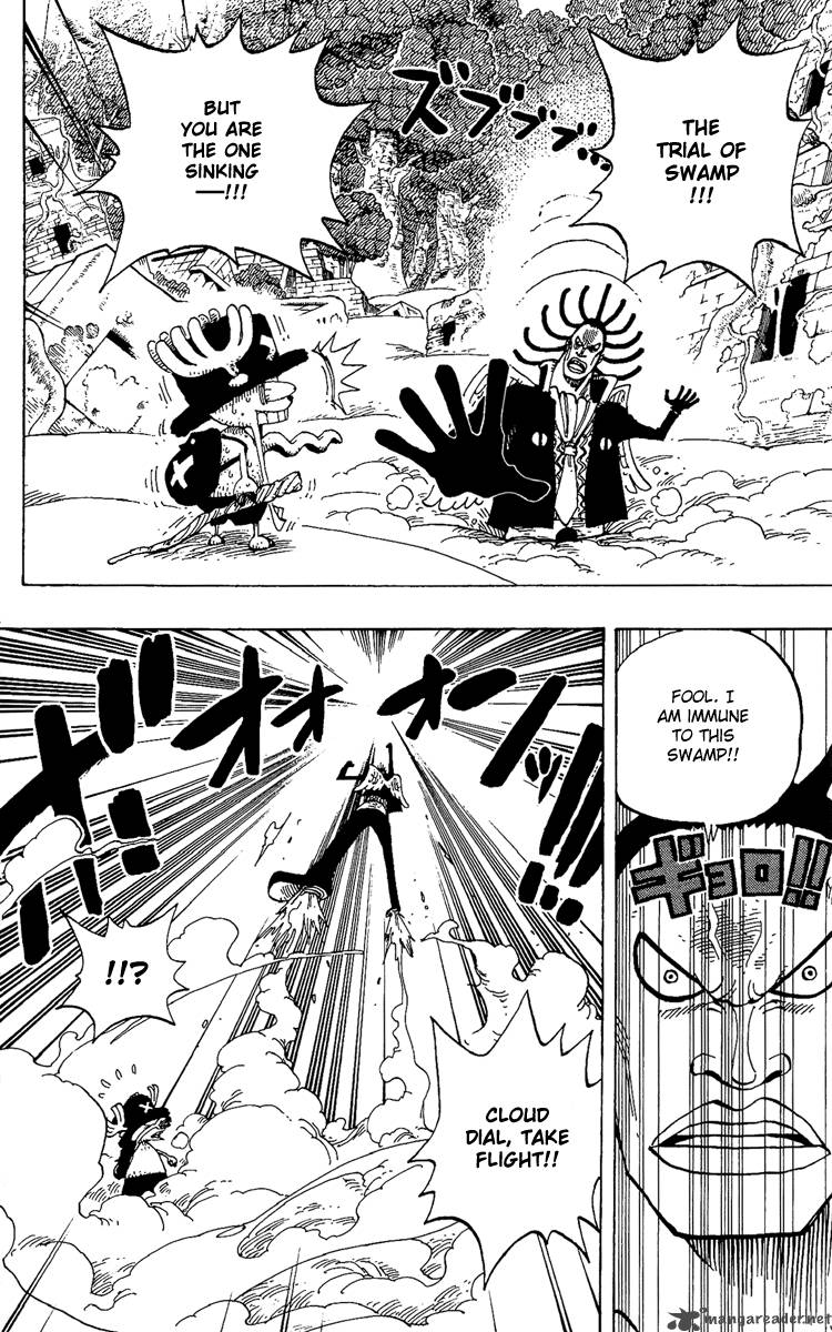 One Piece Manga Chapter 262 page 4 - Pirate Chopper vs. Priest Gedatsu
