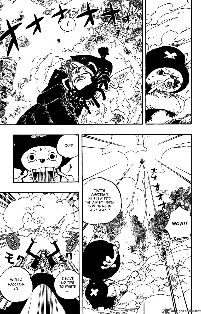 One Piece Manga Chapter 262 page 5 - Pirate Chopper vs. Priest Gedatsu