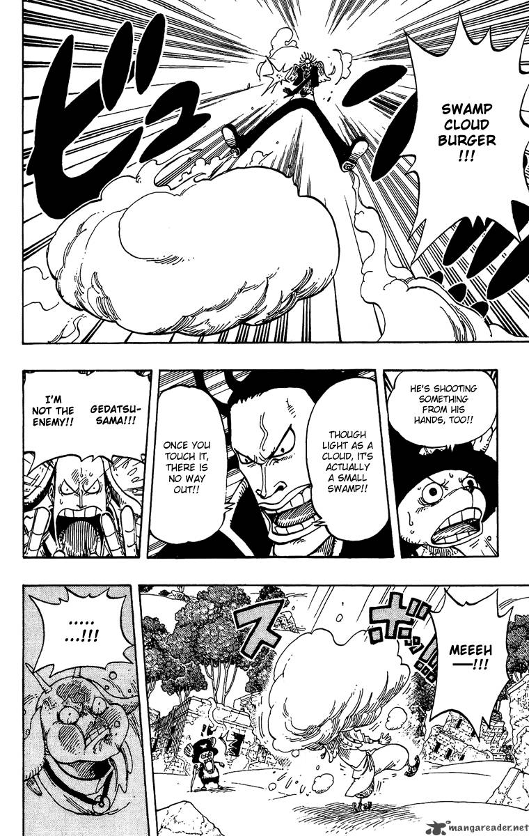 One Piece Manga Chapter 262 page 6 - Pirate Chopper vs. Priest Gedatsu