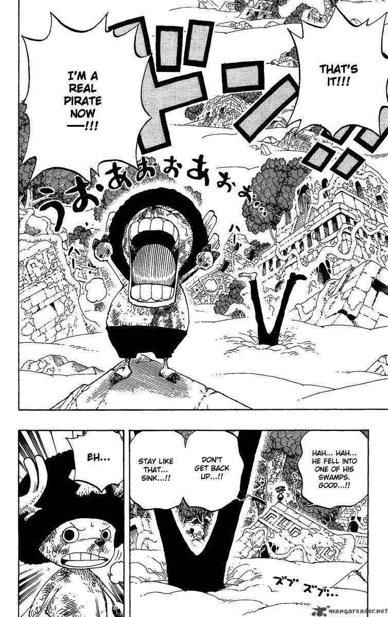 One Piece Manga Chapter 263 page 2 - Pirate Nami and the Weird Knight vs. Divine Soldiers Lieutenants Hotori and Kotori