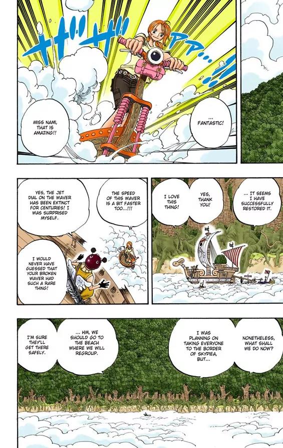 One Piece Manga Chapter 265 page 3 - Pirate Robin vs. Divine Soldiers Commander Yama