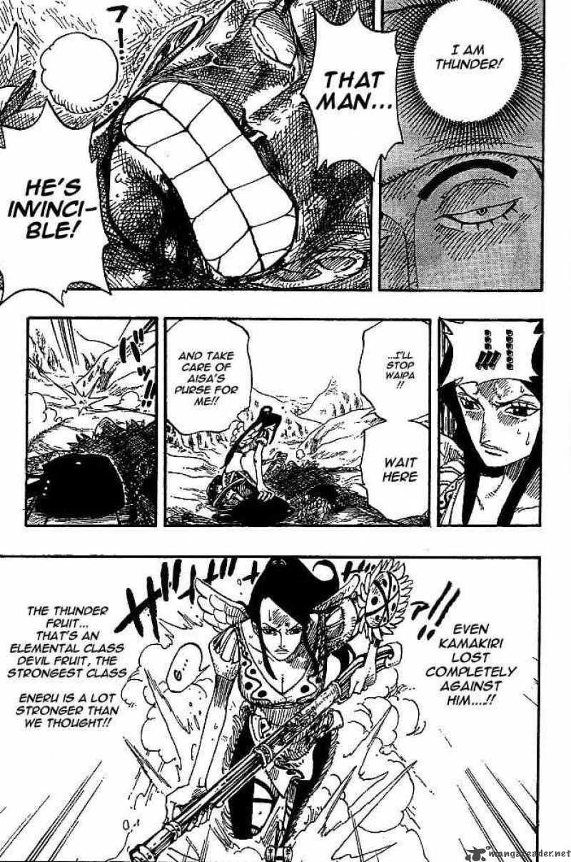 One Piece Manga Chapter 266 page 13 - Pirate Chopper vs. Priest Ohm