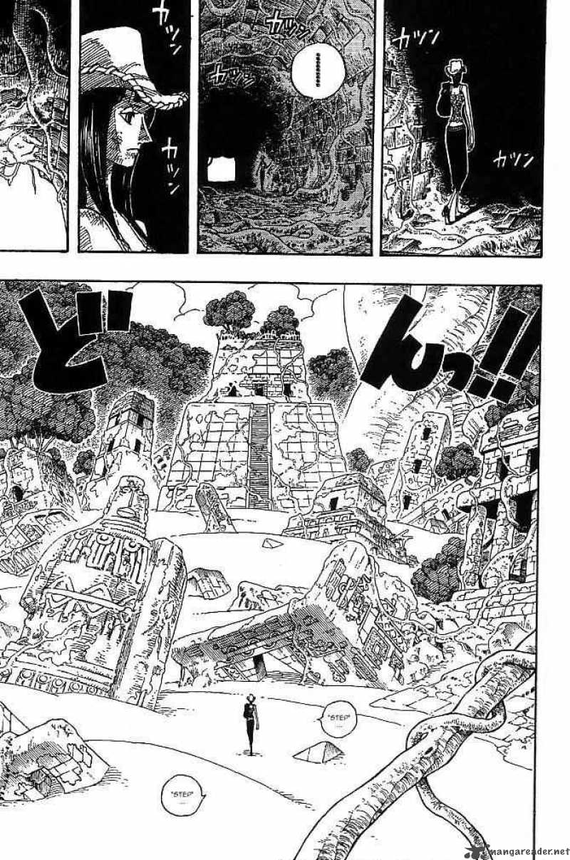 One Piece Manga Chapter 266 page 3 - Pirate Chopper vs. Priest Ohm