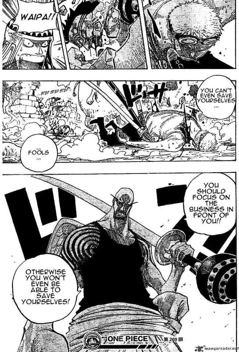One Piece Manga Chapter 269 page 19 - Concerto