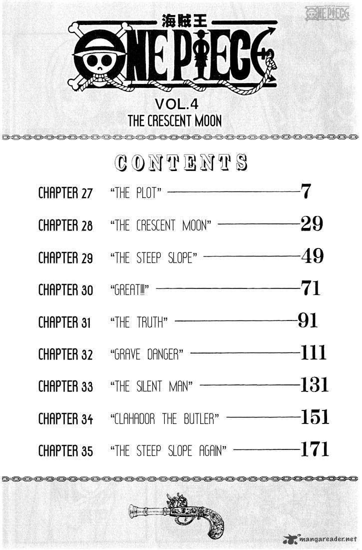 One Piece Manga Chapter 27 page 5 - Plan