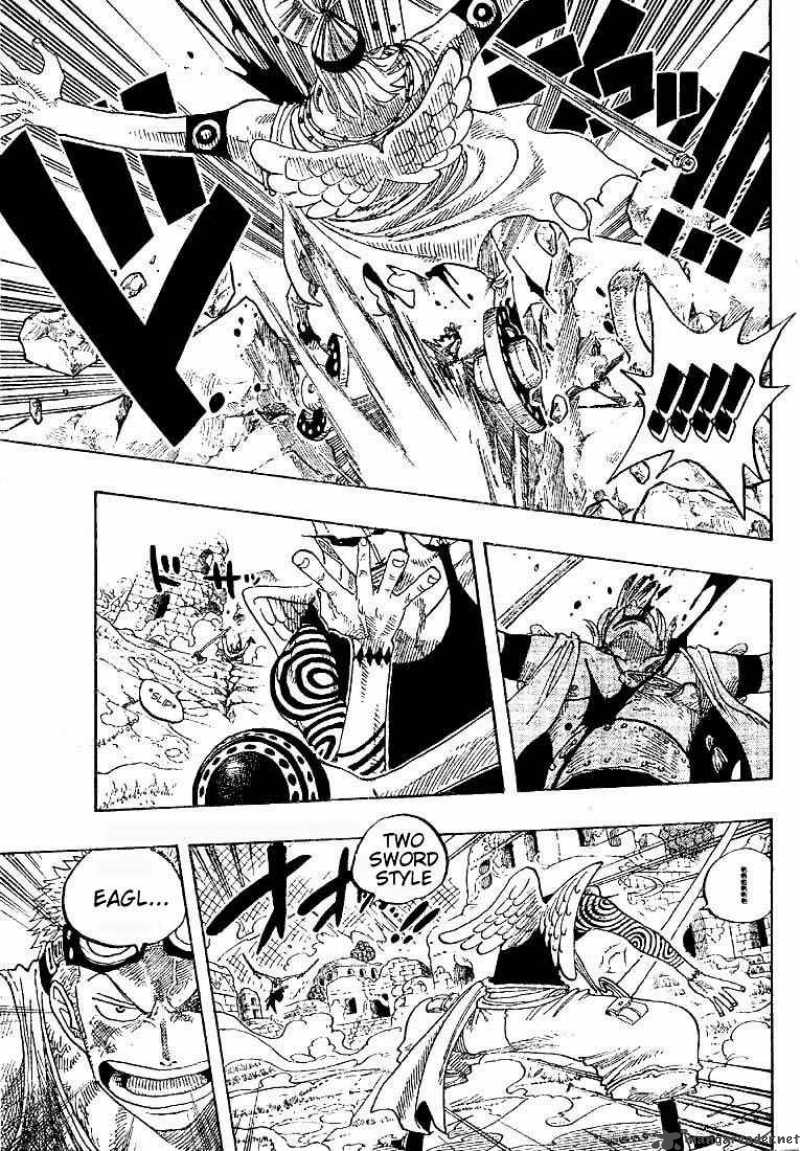 One Piece Manga Chapter 271 page 11 - Pirate Zoro vs. Priest Ohm