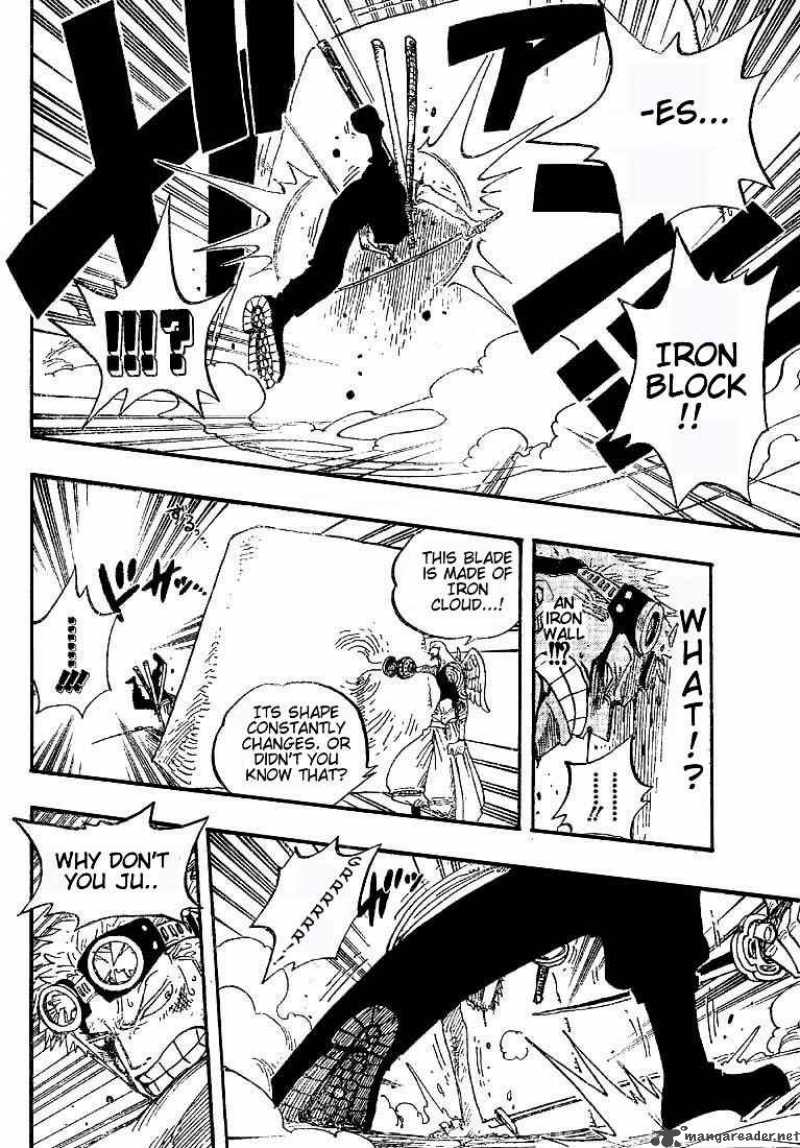 One Piece Manga Chapter 271 page 12 - Pirate Zoro vs. Priest Ohm