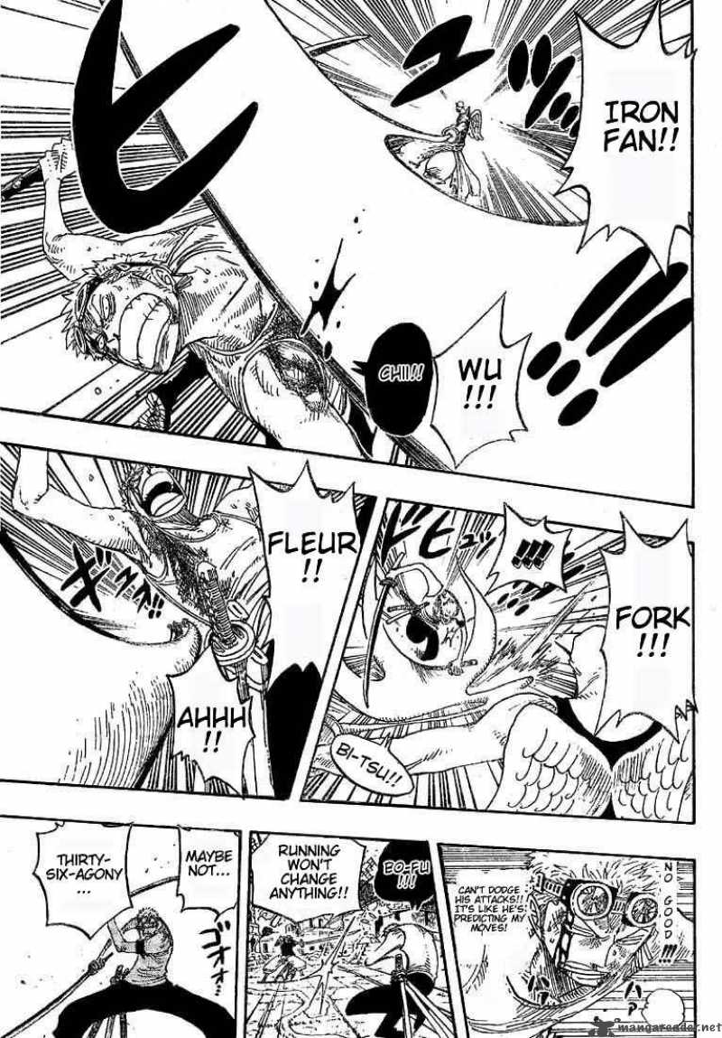 One Piece Manga Chapter 271 page 13 - Pirate Zoro vs. Priest Ohm