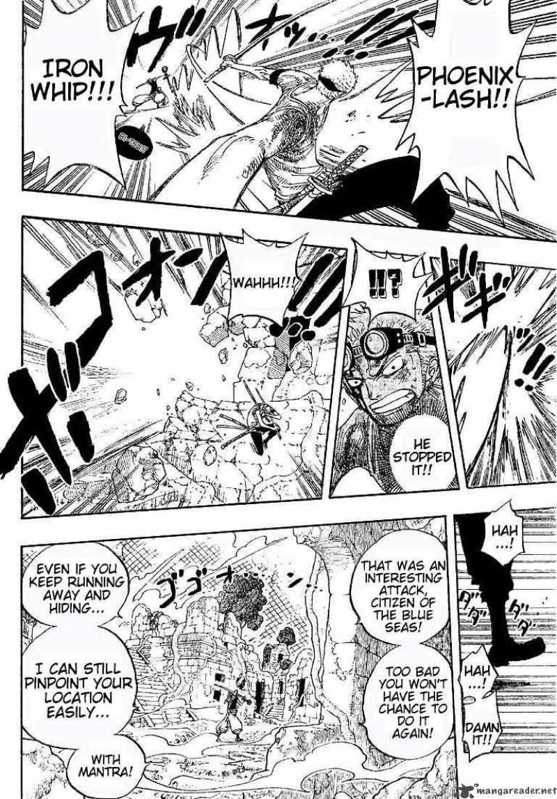 One Piece Manga Chapter 271 page 14 - Pirate Zoro vs. Priest Ohm