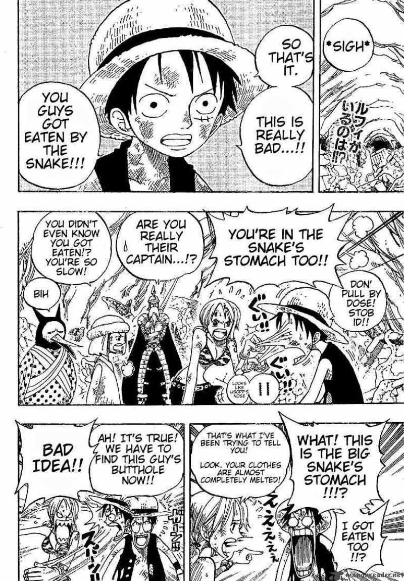 One Piece Manga Chapter 271 page 2 - Pirate Zoro vs. Priest Ohm