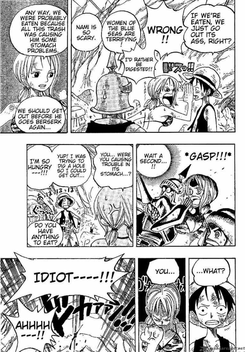One Piece Manga Chapter 271 page 3 - Pirate Zoro vs. Priest Ohm