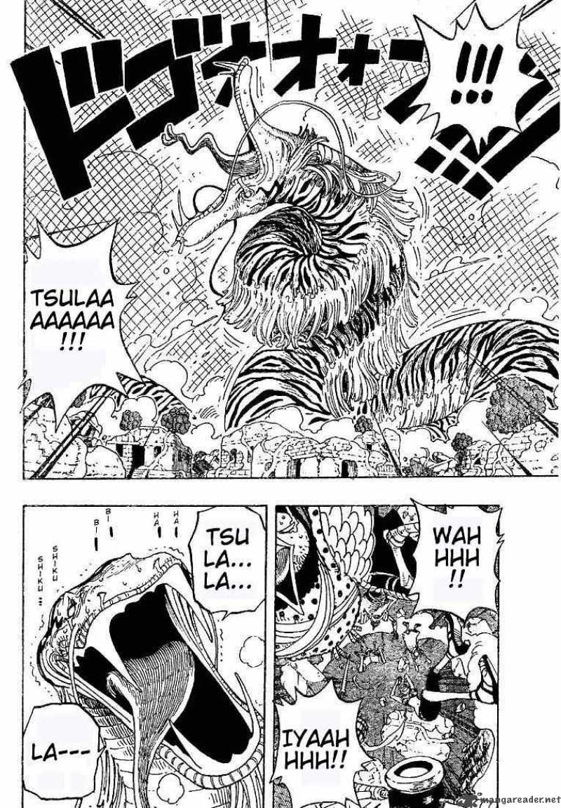 One Piece Manga Chapter 271 page 4 - Pirate Zoro vs. Priest Ohm
