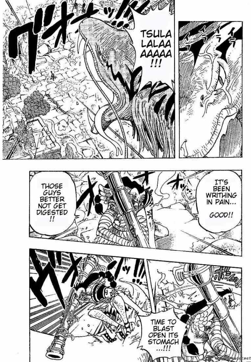 One Piece Manga Chapter 271 page 5 - Pirate Zoro vs. Priest Ohm