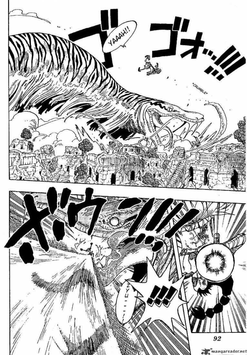 One Piece Manga Chapter 271 page 6 - Pirate Zoro vs. Priest Ohm