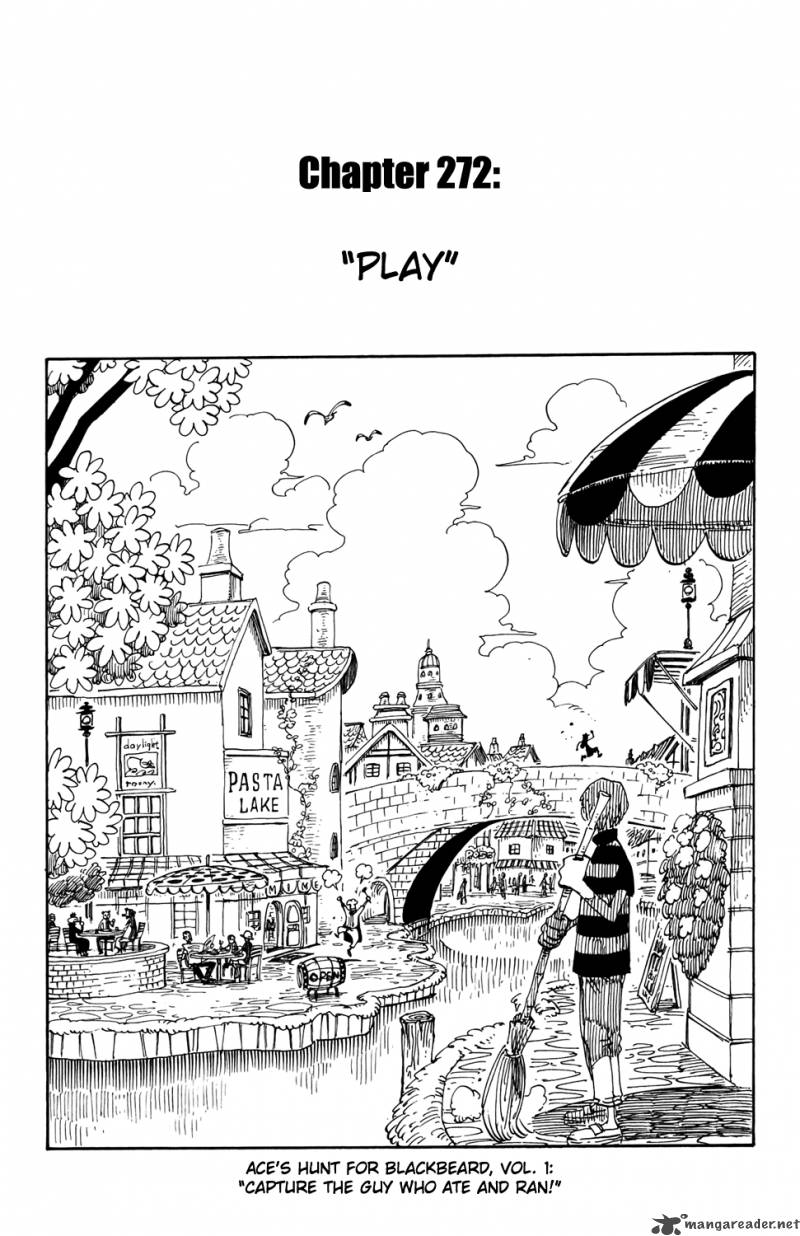 One Piece Manga Chapter 272 page 1 - Play
