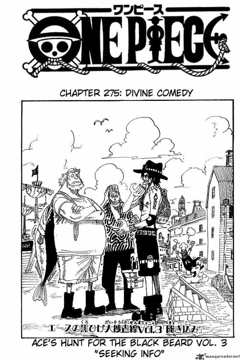 One Piece Manga Chapter 275 page 1 - Divina Comedia
