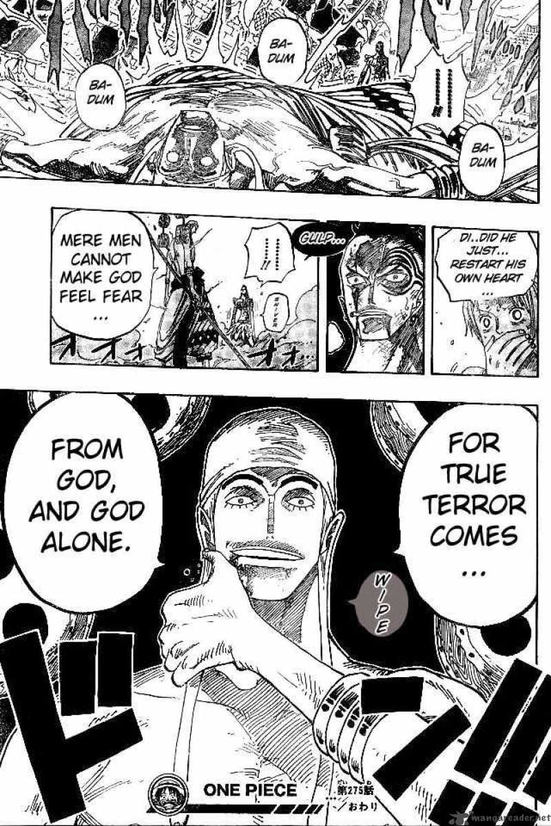 One Piece Manga Chapter 275 page 19 - Divina Comedia