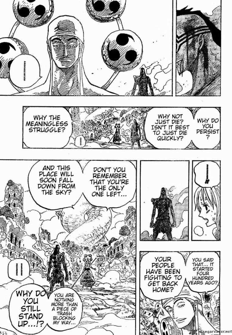 One Piece Manga Chapter 276 page 11 - Shandia Rhythm