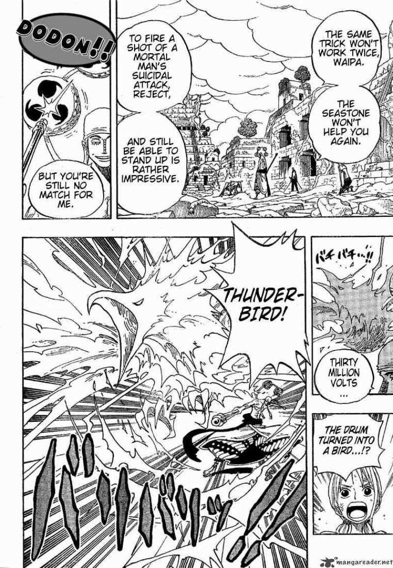 One Piece Manga Chapter 276 page 6 - Shandia Rhythm