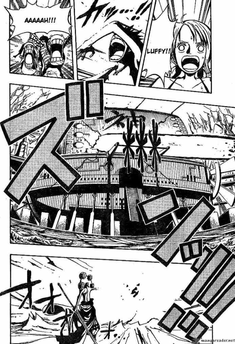 One Piece Manga Chapter 279 page 10 - Pirate Luffy vs. God Enel