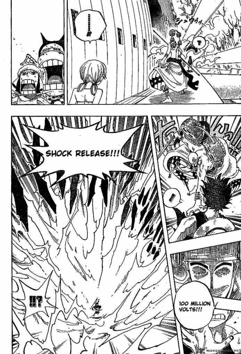 One Piece Manga Chapter 279 page 14 - Pirate Luffy vs. God Enel