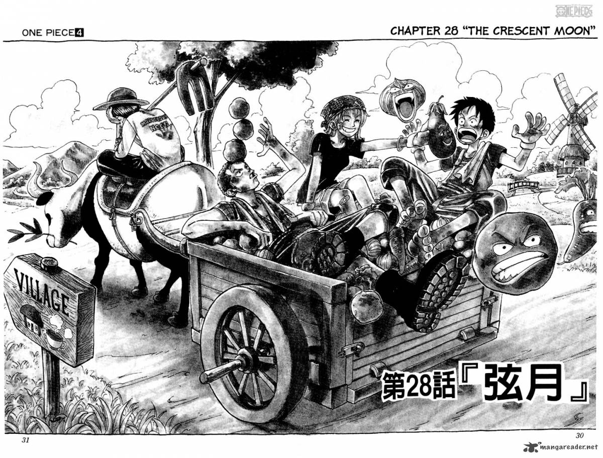 One Piece Manga Chapter 28 page 2 - Crescent Moon