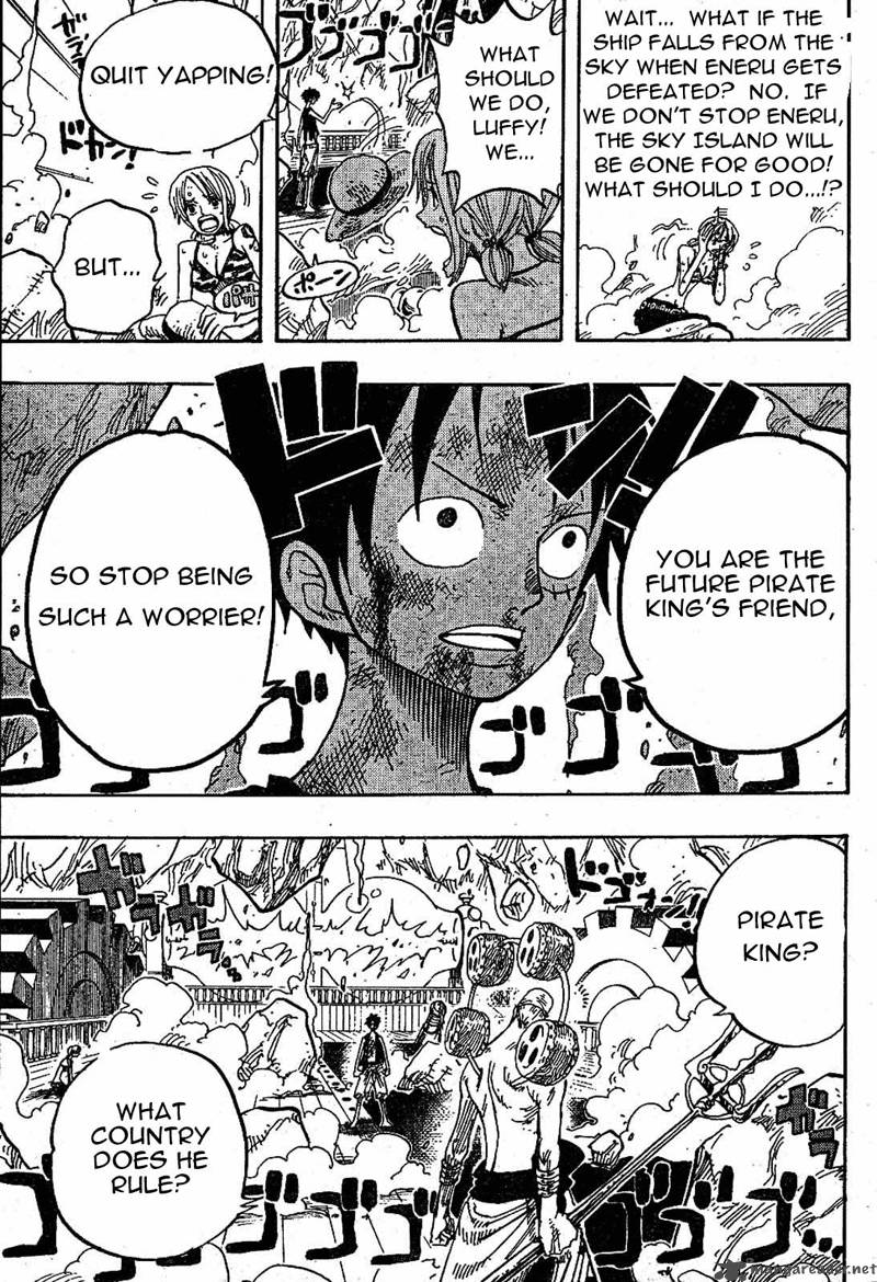 One Piece Manga Chapter 280 page 17 - Floating