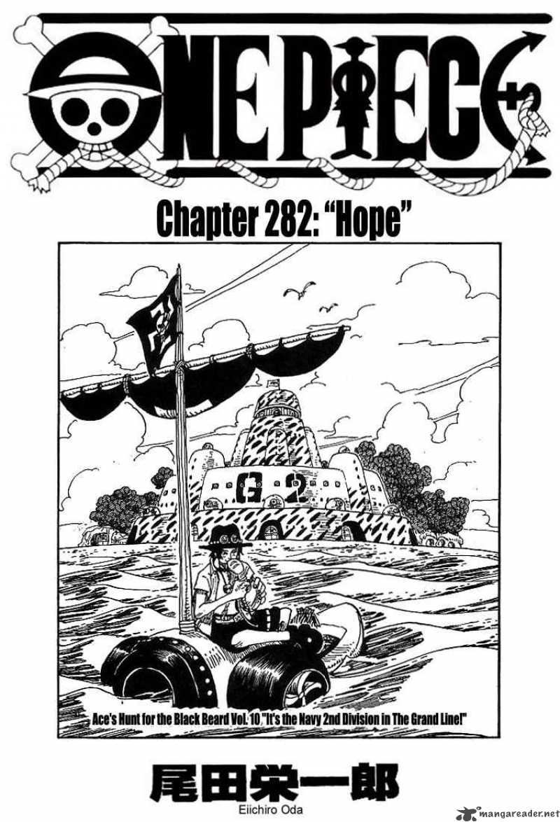 One Piece Manga Chapter 282 page 1 - Desire